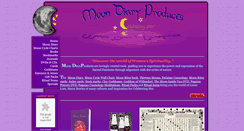 Desktop Screenshot of moondiary.com.au